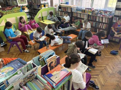 Седмица на четенето в 17.СУ - #ДаЧетешЕГотино 1