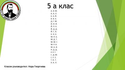 Важно за родителите на 5 клас! 1